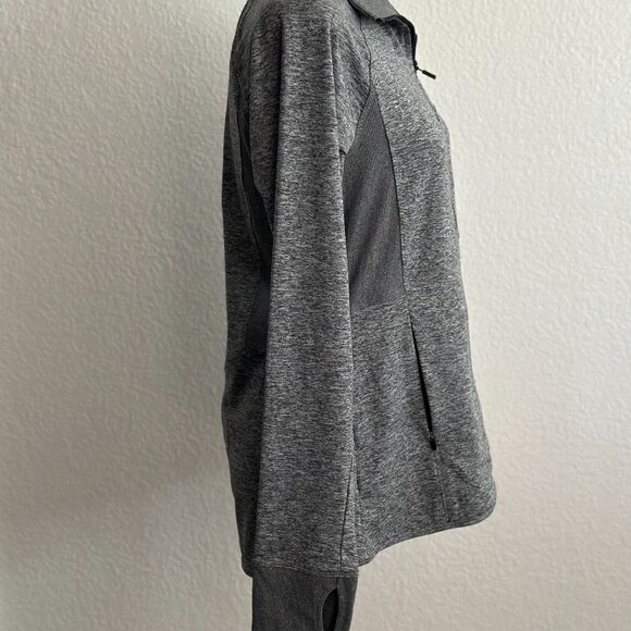 Champion Gray Full-Zip Athletic Jacket Size Large - Picture 4 of 6